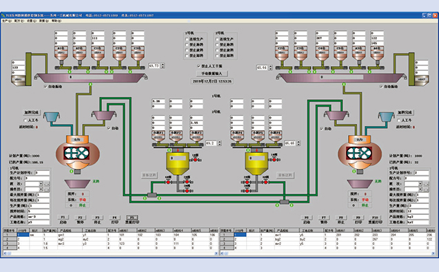 砂漿生產(chǎn)線自動控制系統(tǒng)